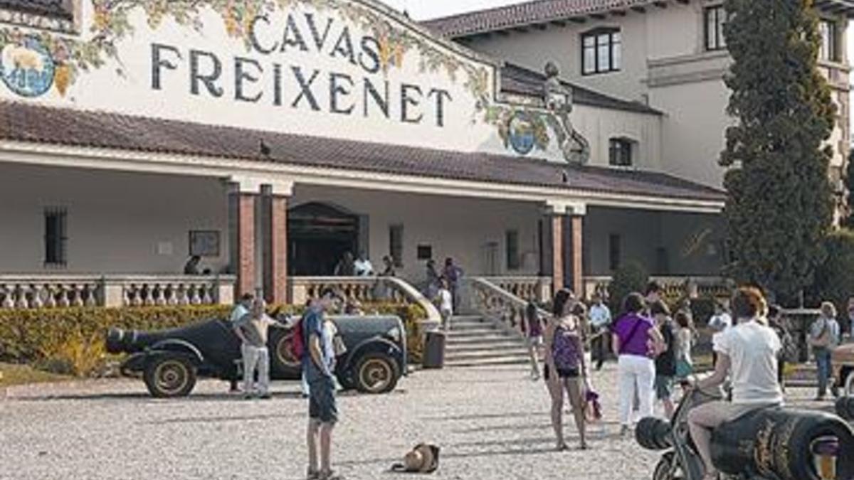 Cavas Freixenet en Sant Sadurní d'Anoia.