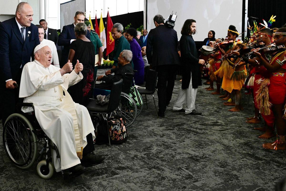 El Papa Francisco visita Papúa Nueva Guinea