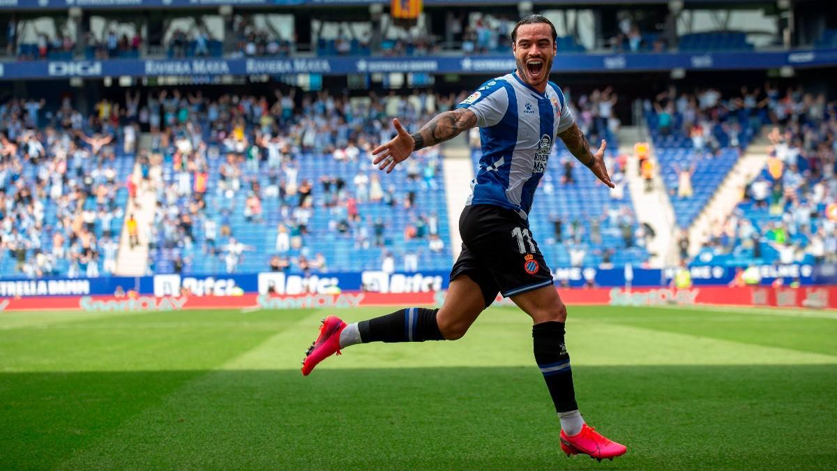 Raúl De Tomás es delantero franquicia del Espanyol
