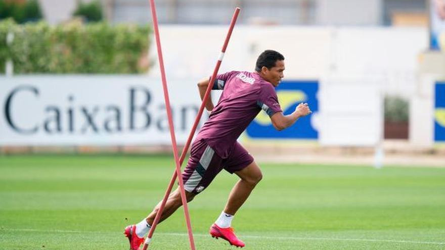 Bacca regresa a los entrenamientos del Villarreal tras dos meses y medio de baja