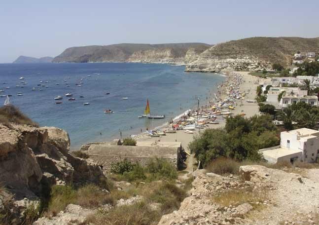 Playa de los Muertos, en Almería. Foto: GETTY IMAGES