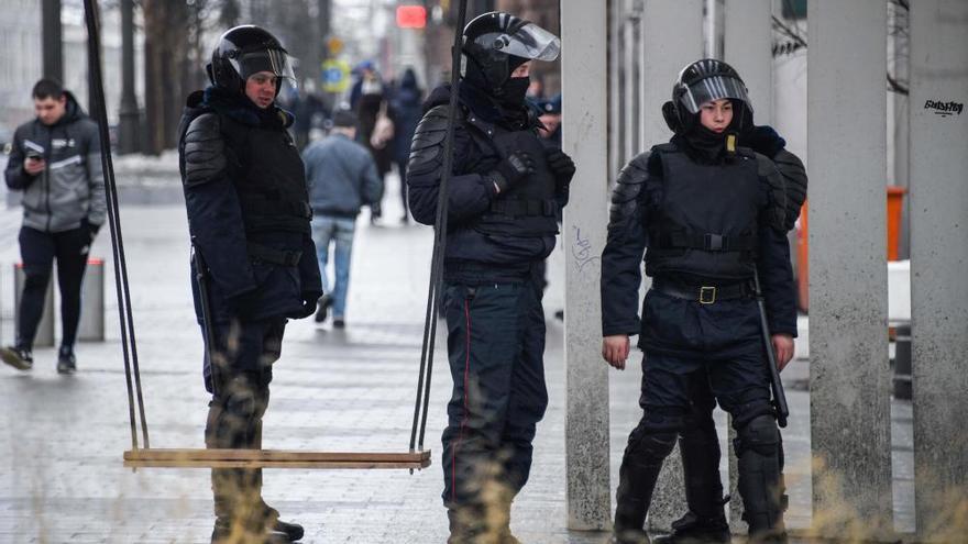 Protestas contra Putin en Moscú