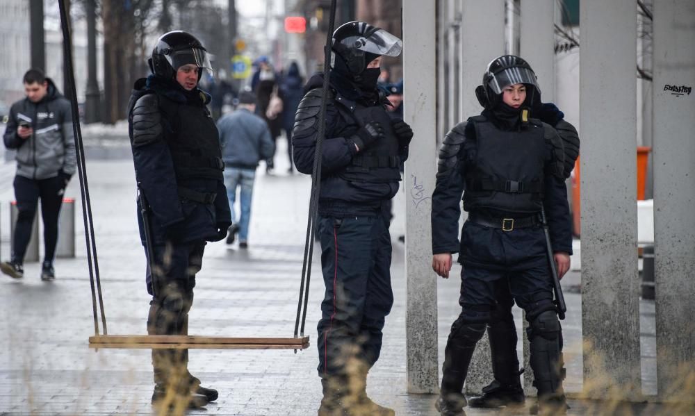 Protestas contra Putin en Moscú