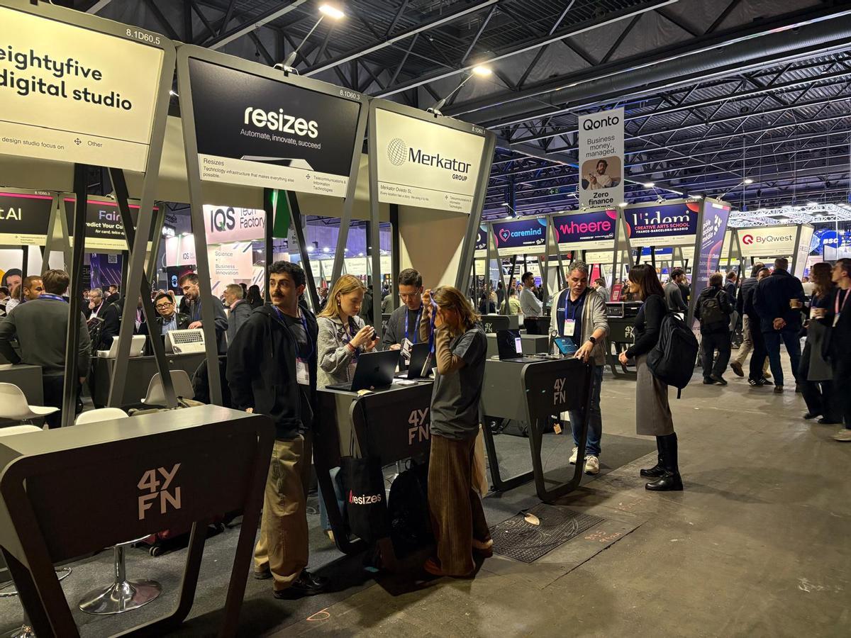 Vista de parte del stand del Principado.