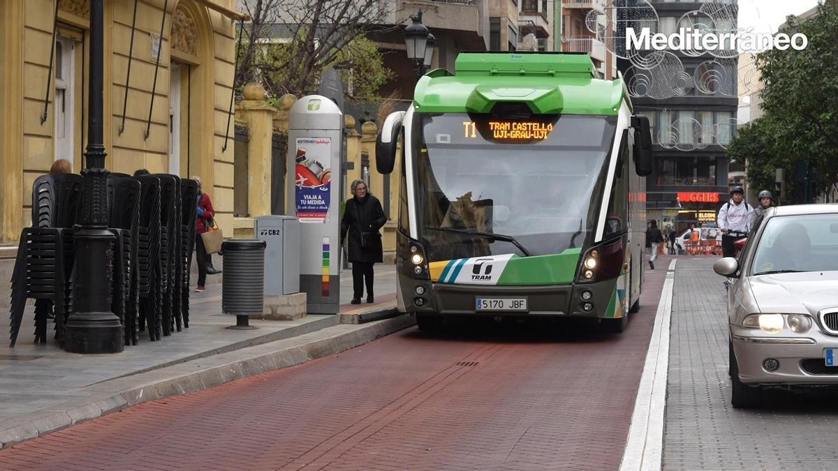 Castelló estrena la primera fase de la renovación del TRAM
