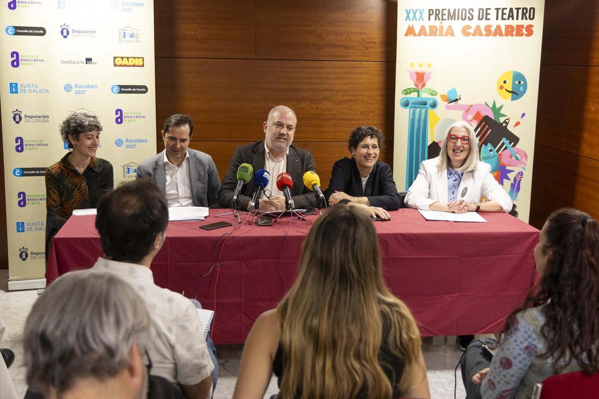 Presentación de los premios María Casares