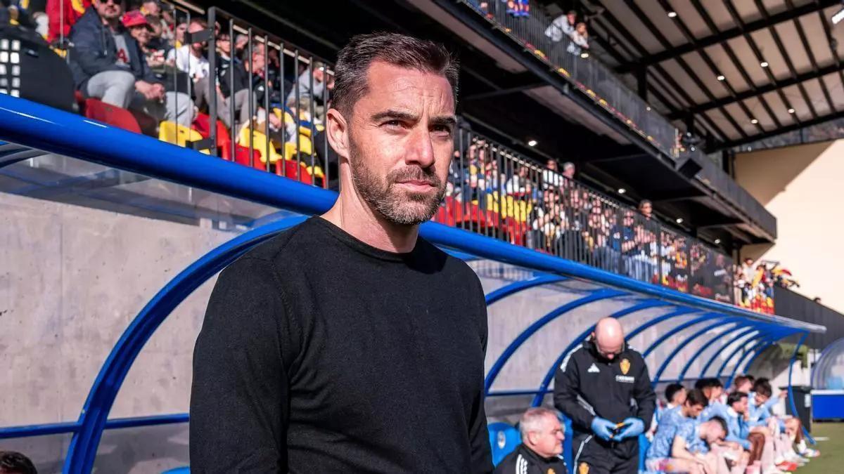 Rubén Sellés, en un encuentro del Real Zaragoza.