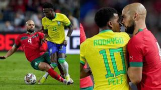 Marruecos sigue en modo Mundial y se come a Brasil en un bronco amistoso