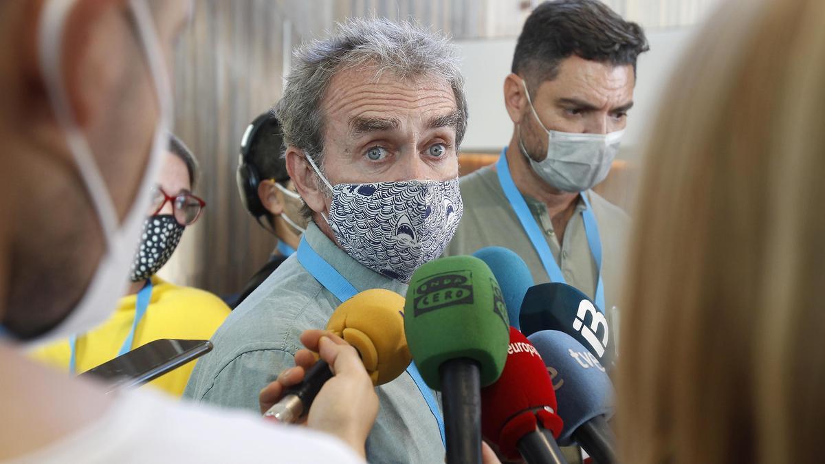 El director del Centro de Coordinación de Alertas y Emergencias Sanitarias, Fernando Simón, en imagen de archivo.