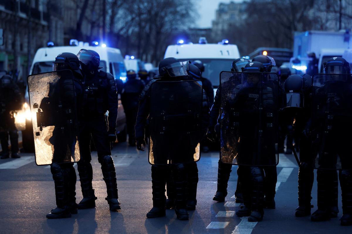 Segundo día de huelgas y manifestaciones en Francia