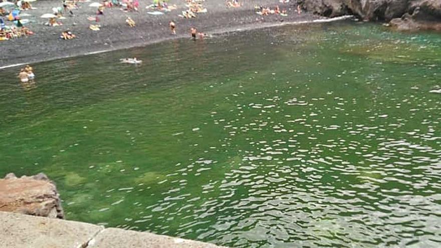 Playa del muelle, en Garachico.