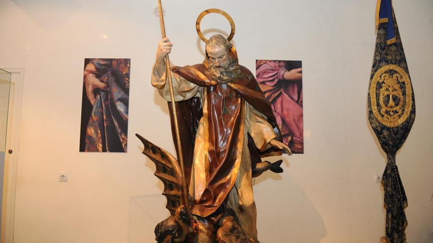 El Museo Salzillo acoge por primera vez el San Antón del imaginero murciano