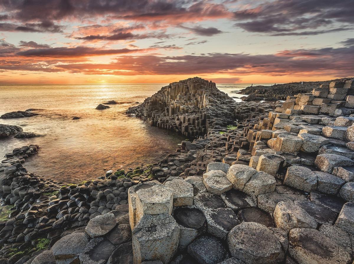 Calzada de los Gigantes, una de las paradas de los cruceros Princess en Irlanda del Norte.