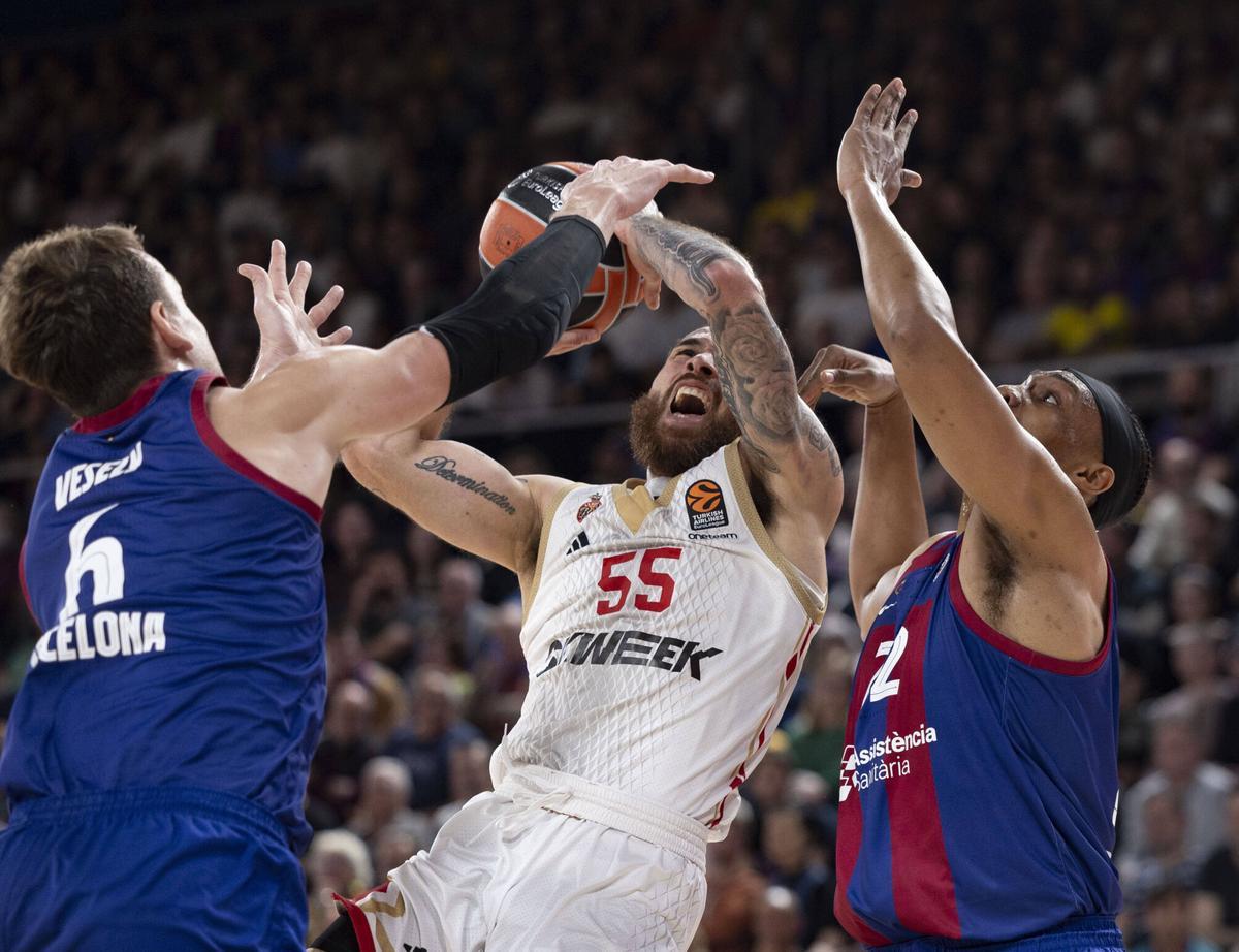 MIke James siempre ha vivido duelos importantes ante el Barça