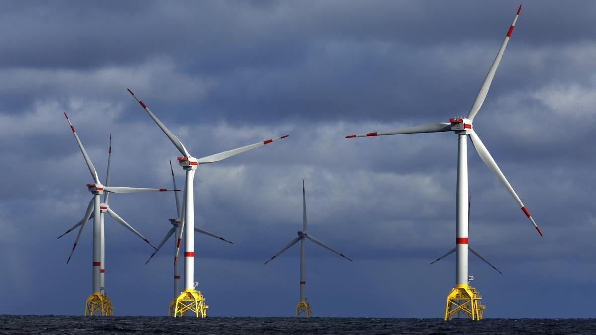 Uno de los parques de eólica marina en Alemania que gestiona Iberdrola.