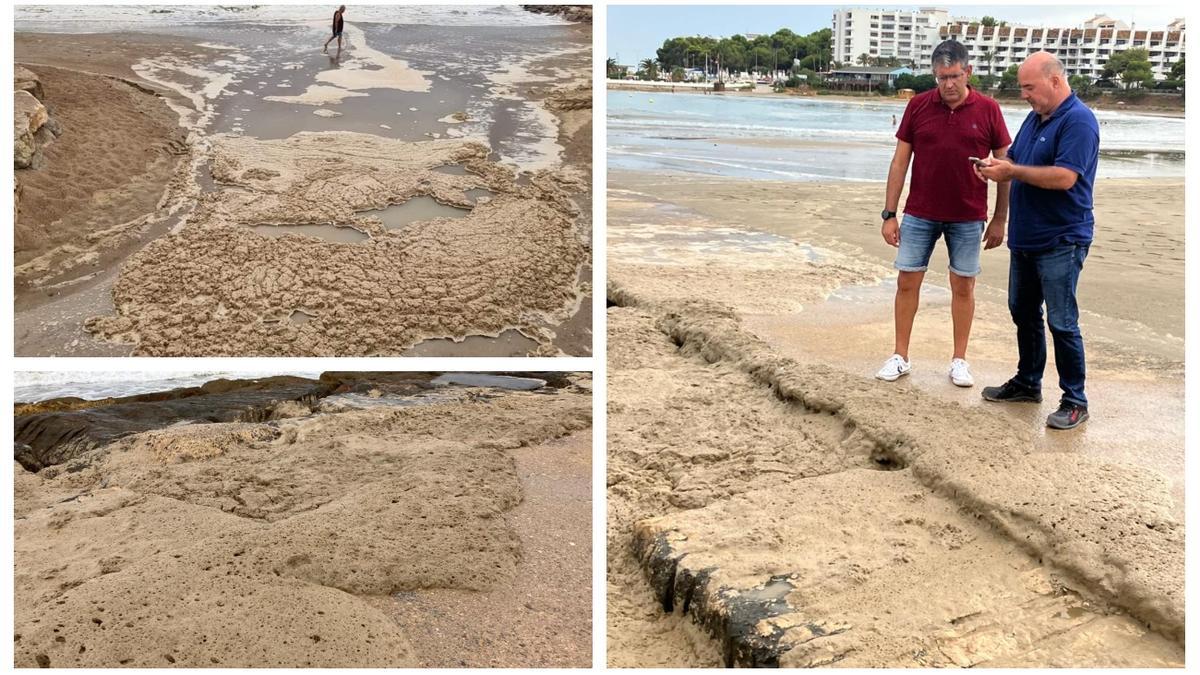 La espuma apareció por sorpresa en numerosas playas de Castellón el pasado 14 de septiembre.