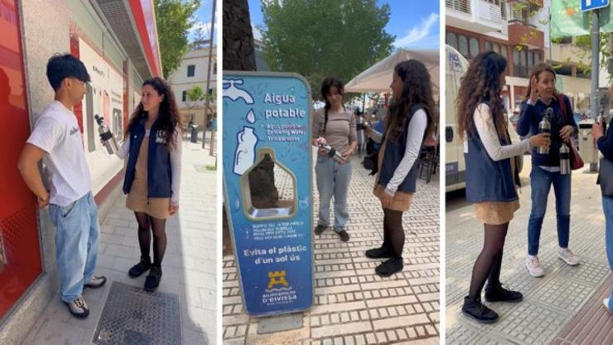 Campaña para la disminución de consumo de botellas de plástico.
