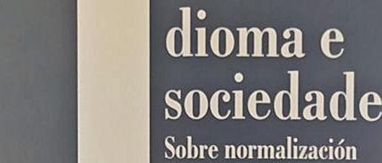 "Idioma e sociedade, de Xosé Ramón Freixeiro Mato.