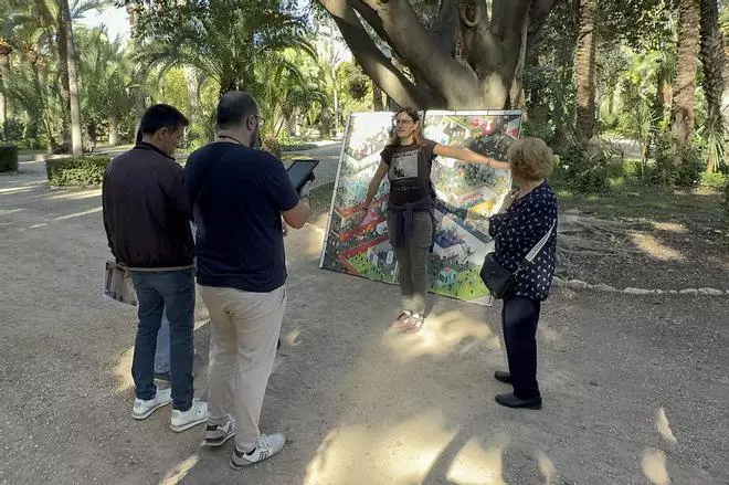 Así ha sido el scape room para reivindicar el Palmeral de Elche