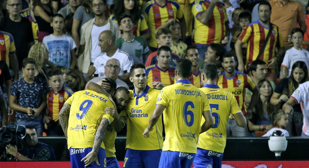 Primera jornada de la temporada 2016/2017 entre el Valencia CF y la UD Las Palmas