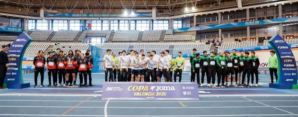 El Facsa Playas de Castellón, en el tercer cajón del podio.