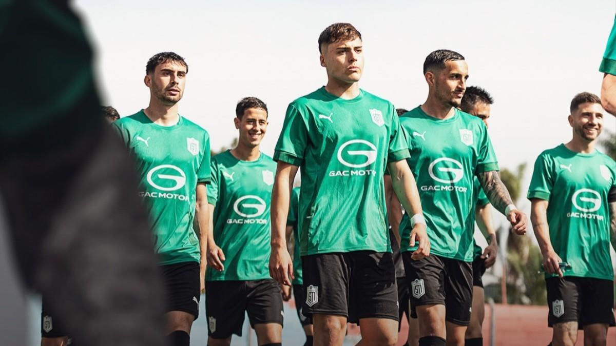 Deportivo LSM, en un partido de liga la pasada temporada