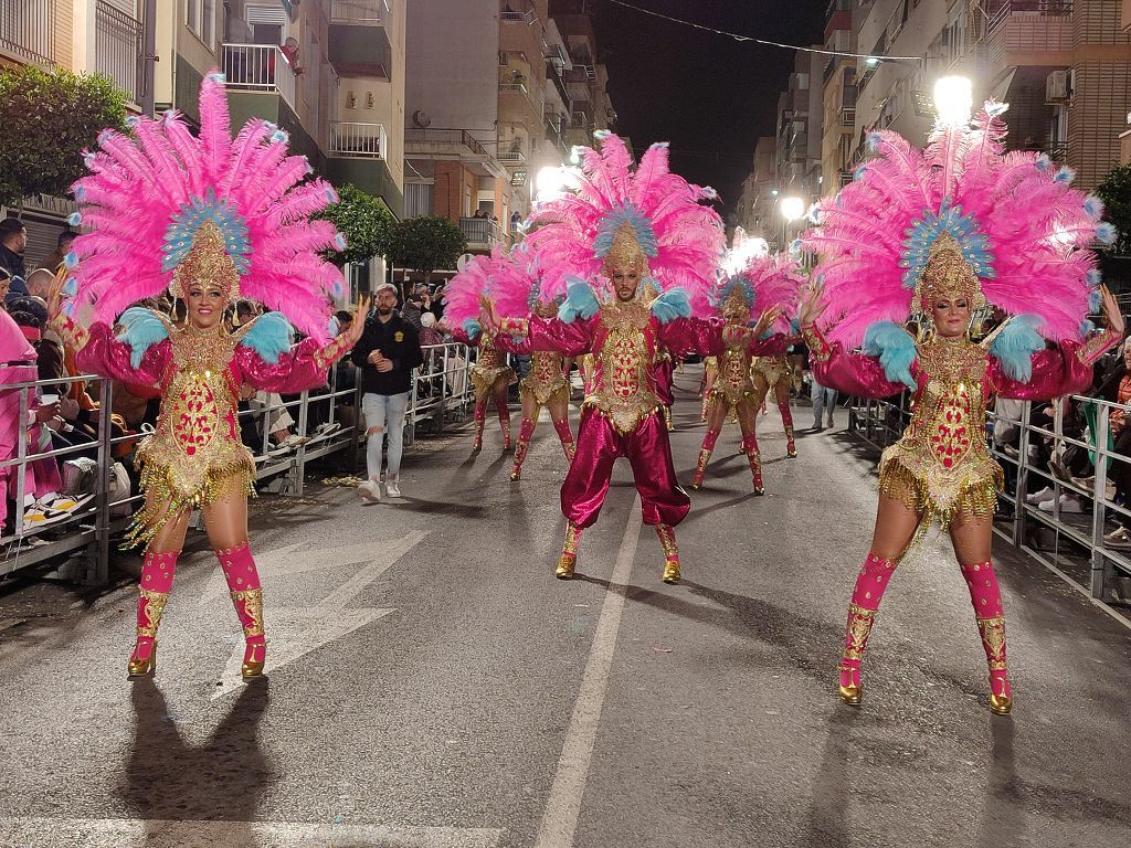 Revive la última noche del Carnaval de Águilas 2024, en imágenes