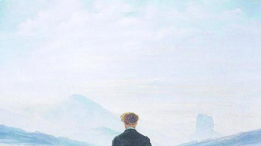 El óleo ‘El caminante sobre un mar de nubes’, del pintor romántico alemán Caspar David Friedrich. | | LP/DLP