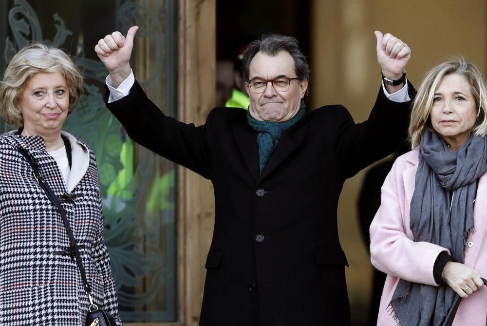 El judici a Artur Mas, Irene Rigau i Joana Ortega.