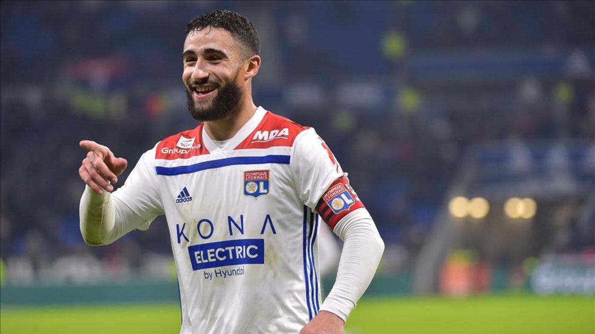 Nabil Fekir es una de las referencias del Olympique Lyon