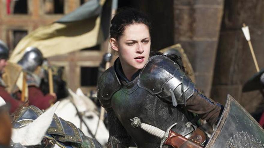 La actriz Kristen Stewart en &#039;Blancanieves&#039;.