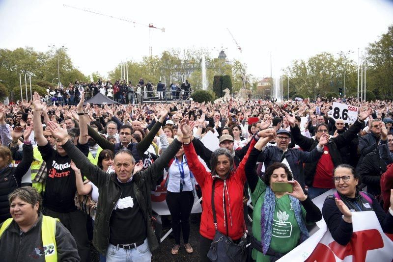 Manifestación 'Revuelta de la España vaciada' en Madrid