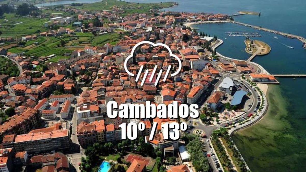 El tiempo en Cambados: previsión meteorológica para hoy, sábado 14 de marzo