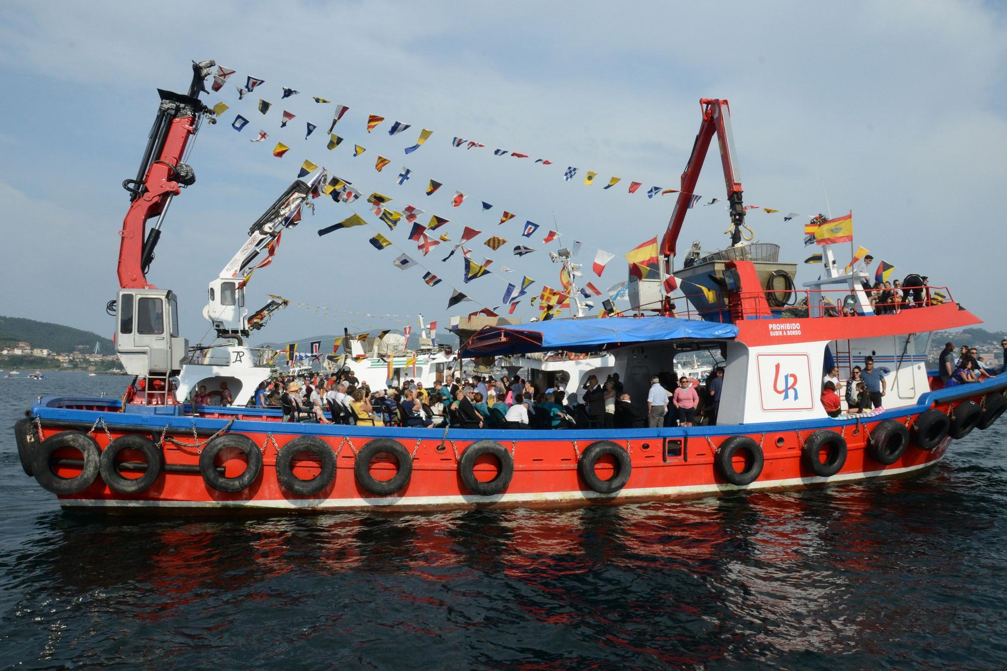 Las celebraciones de la Virgen del Carmen en Moaña