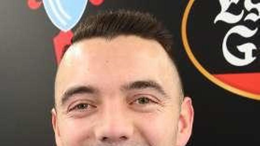 Iago Aspas. // Marta G. Brea