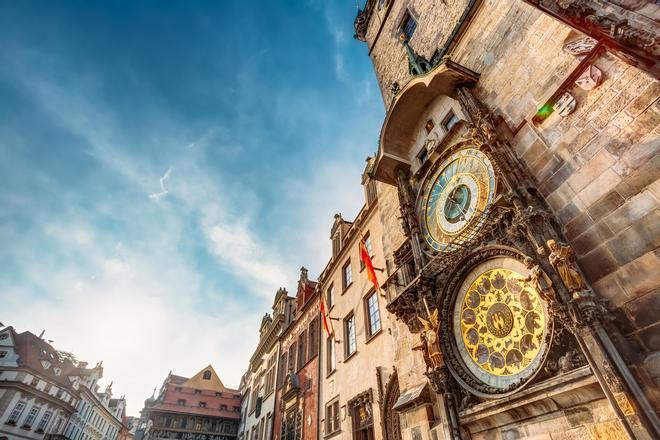 El Reloj Astronómico es uno de los lugares más emblemáticos de Praga