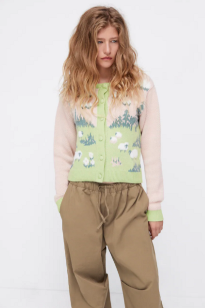 Jersey de ovejas de Zara