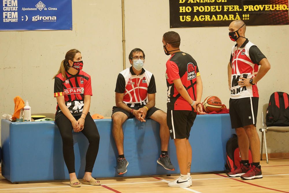 Primer entrenament grupal de l'Spar Girona