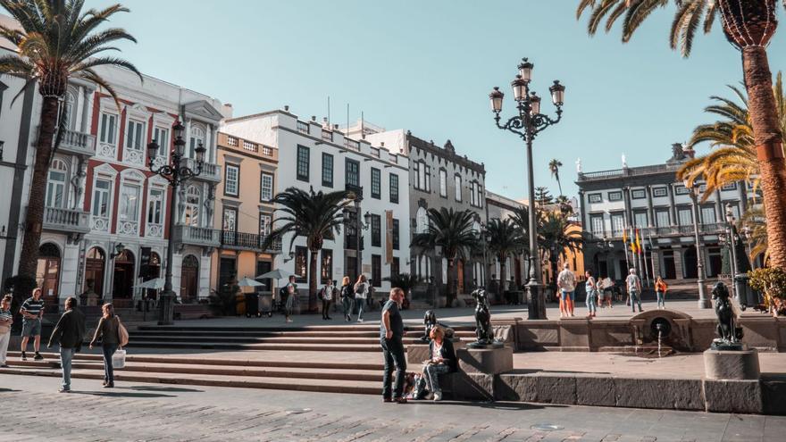 La Plaza de Santa Ana en Las Palmas de Gran Canaria.