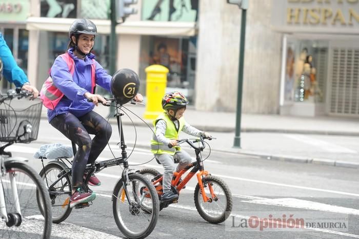 Marcha en bici en Murcia