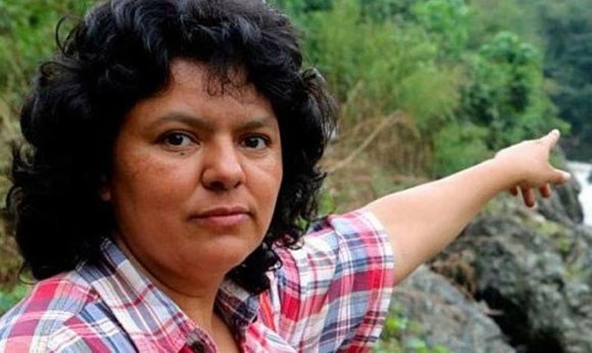 Berta Cáceres.