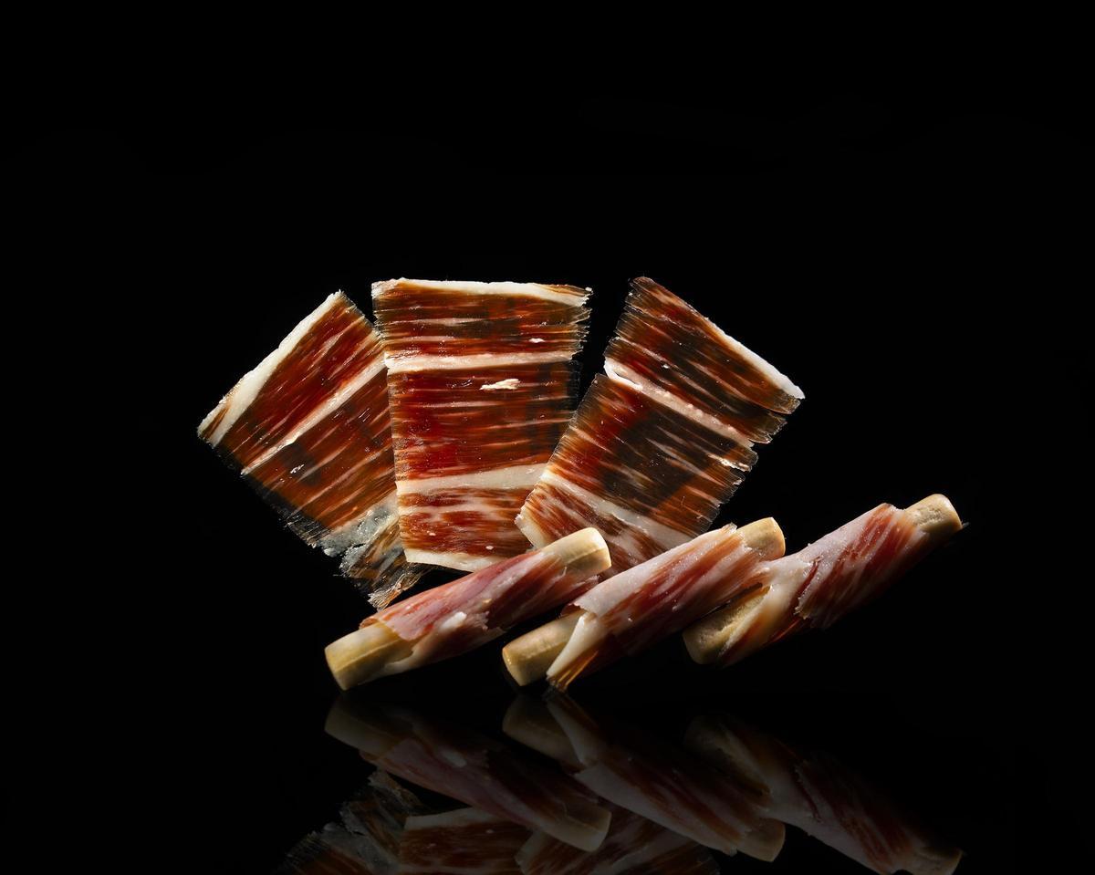 Jamon ibérico de Montánchez.