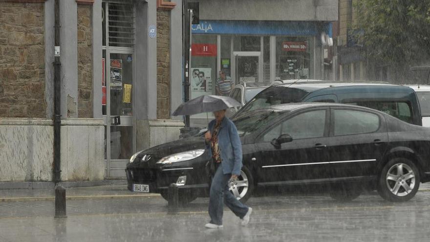 Lluvias este miércoles en Asturias