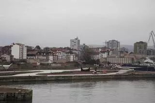 Así avanzan los trabajos para la recuperación de los terrenos de Naval Gijón (en imágenes)