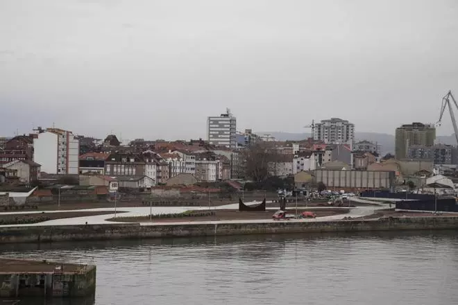 Así avanzan los trabajos para la recuperación de los terrenos de Naval Gijón (en imágenes)