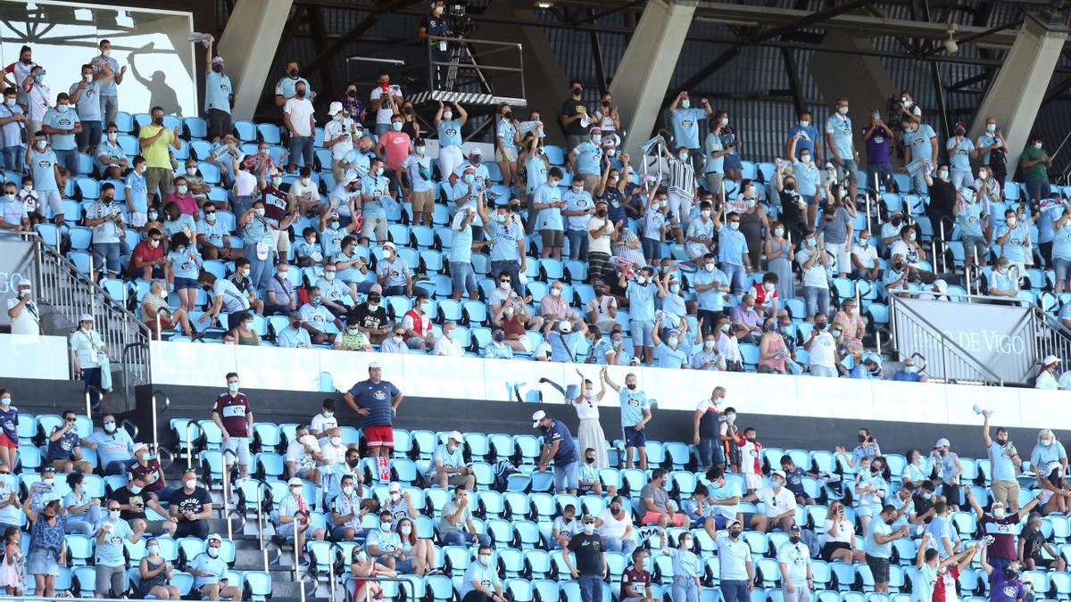 El Celta-Atlético, en imágenes