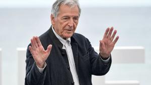 El director Costa Gavras en el Festival de Cine de San Sebastián