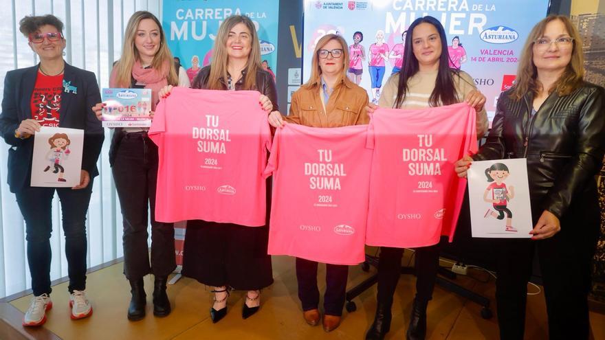 La Carrera de la Mujer Central Lechera Asturiana 2024 quiere reunir para su gran fiesta en Valencia a 8.000 mujeres