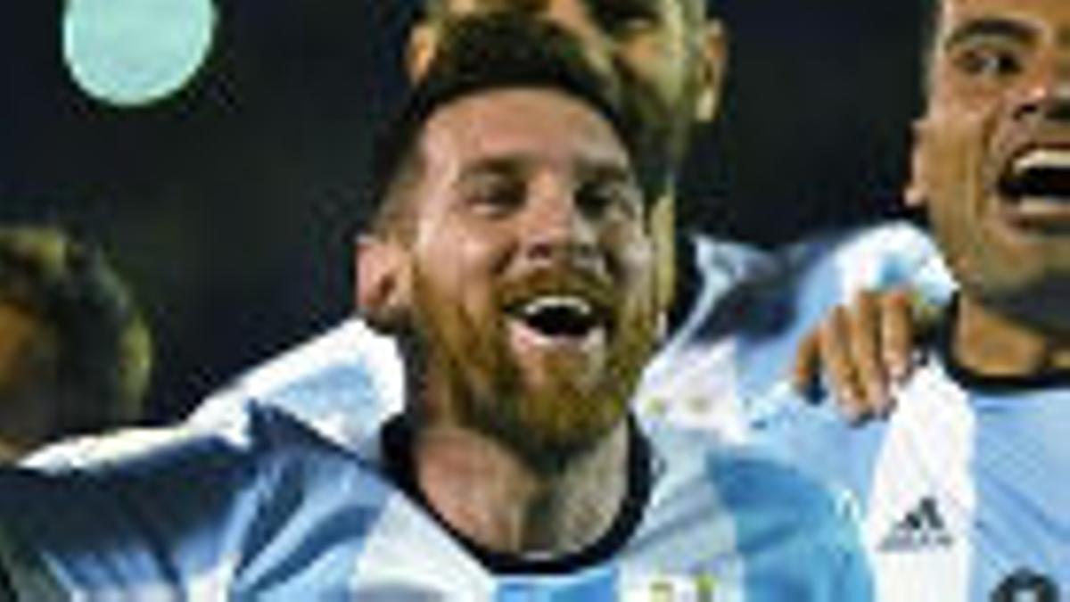 Los 50 primeros goles de Messi con Argentina