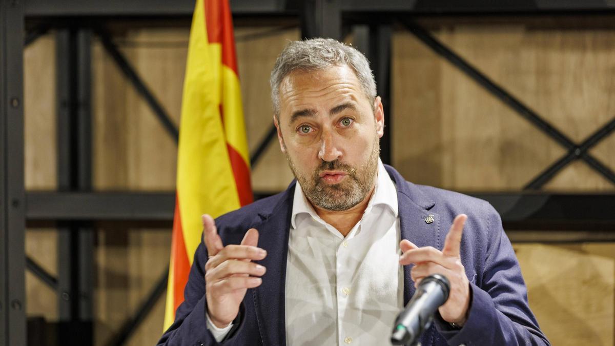 Ramon Bacardit en una intervenció pública